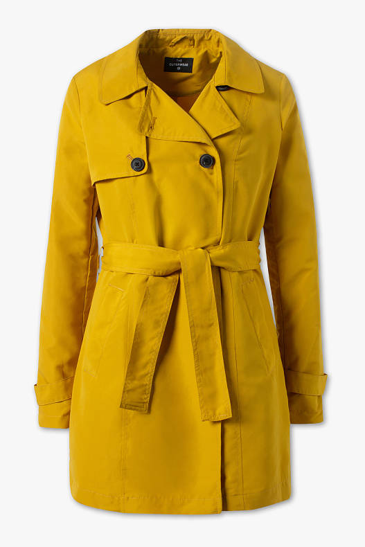 trench giallo