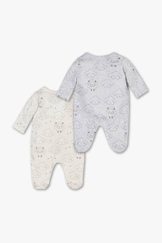 Pyjama Pour Bebe Coton Bio Pack De 2 C A