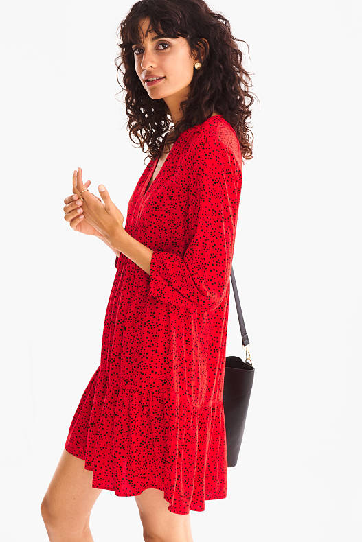 robe rouge c&a