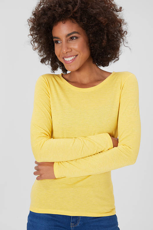 Basic-Langarmshirt | C&A