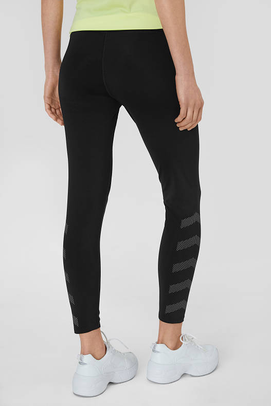 Leggins Negro c/ Animal Print - LanderFit