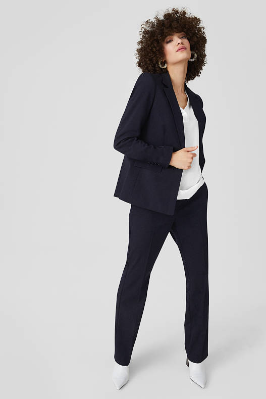 Dames - Businessbroek - donkerblauw
