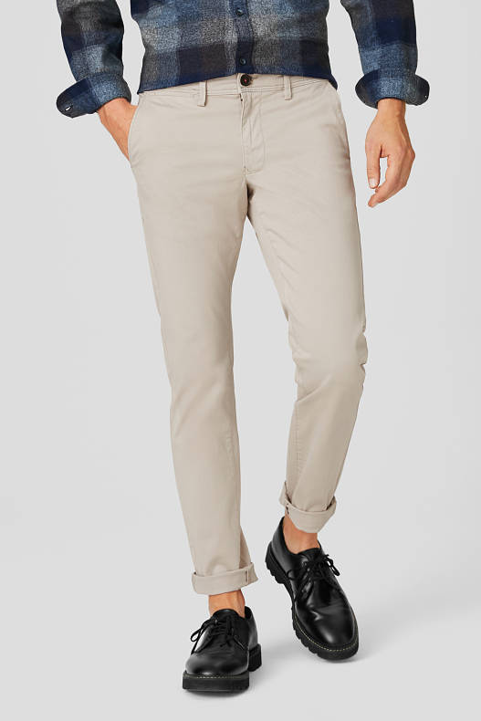 angelo litrico tapered fit stretch