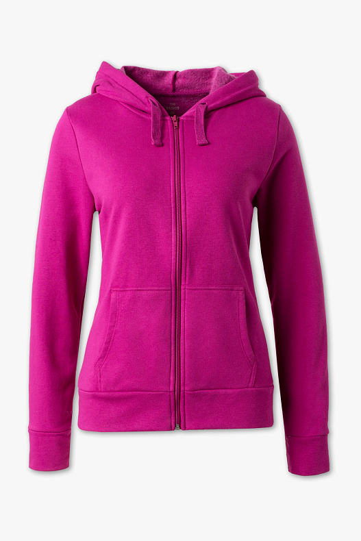 closed hoodie pink