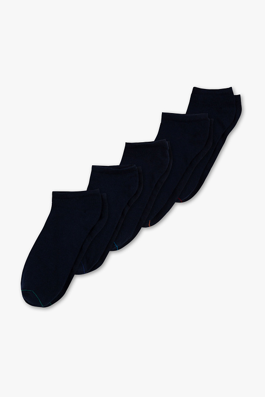 mens blue trainer socks