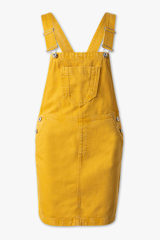 c&m avery pinafore dress