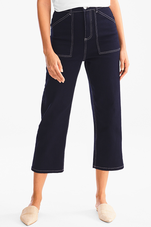 Pantalon Pantacourt Femme C&a Pantacourt Femme C&A Taille 42
