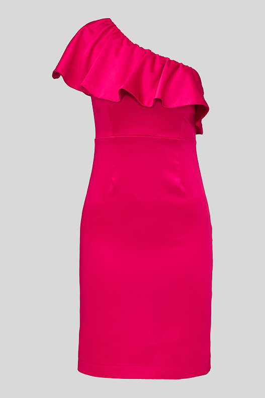 Продажа-платье-футляр-празднично-красный