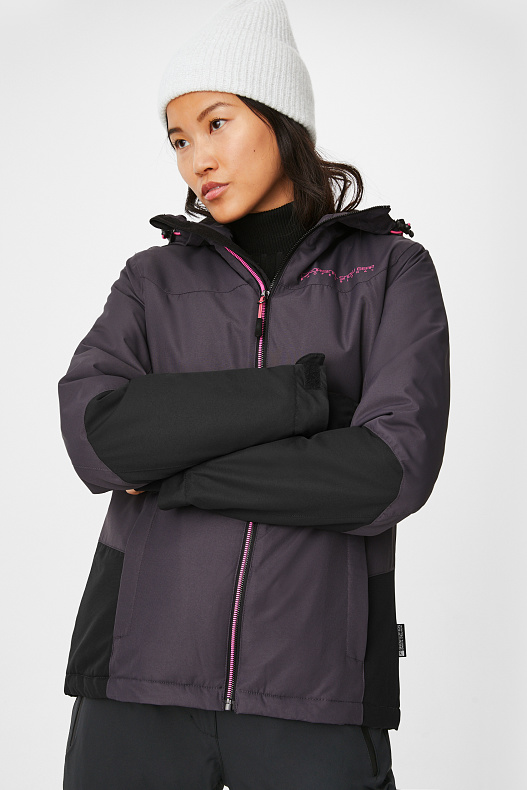 Sale - Skijacke - BIONIC-FINISH®ECO - grau / schwarz