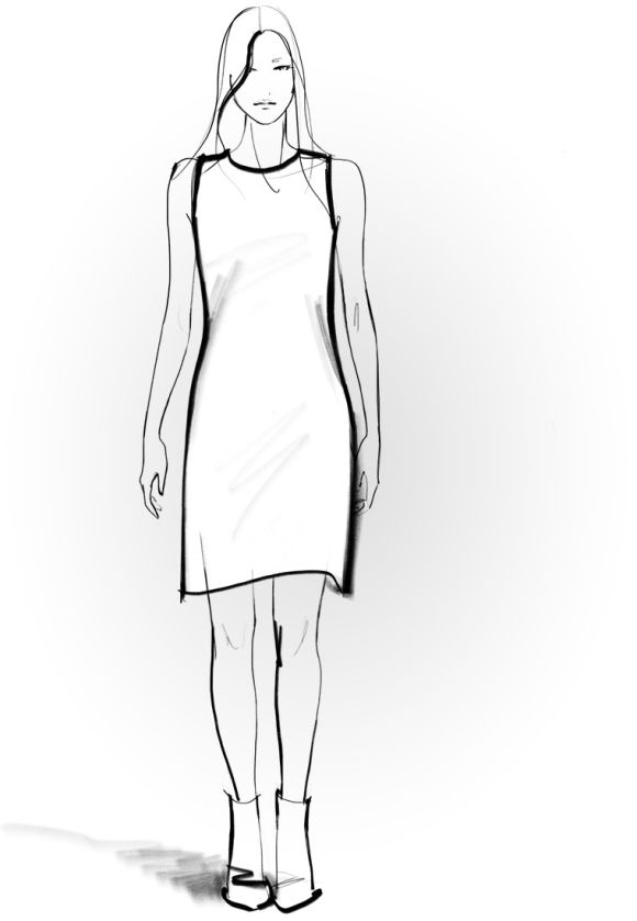 das perfekte Kleid - Etuikleid das perfekte Kleid - Etuikleid