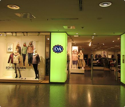 C&A Store Kapfenberg Einkaufscentrum ECE