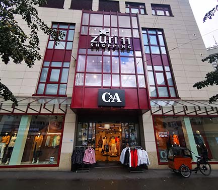 C&A Store Zuerich Nansenstrasse