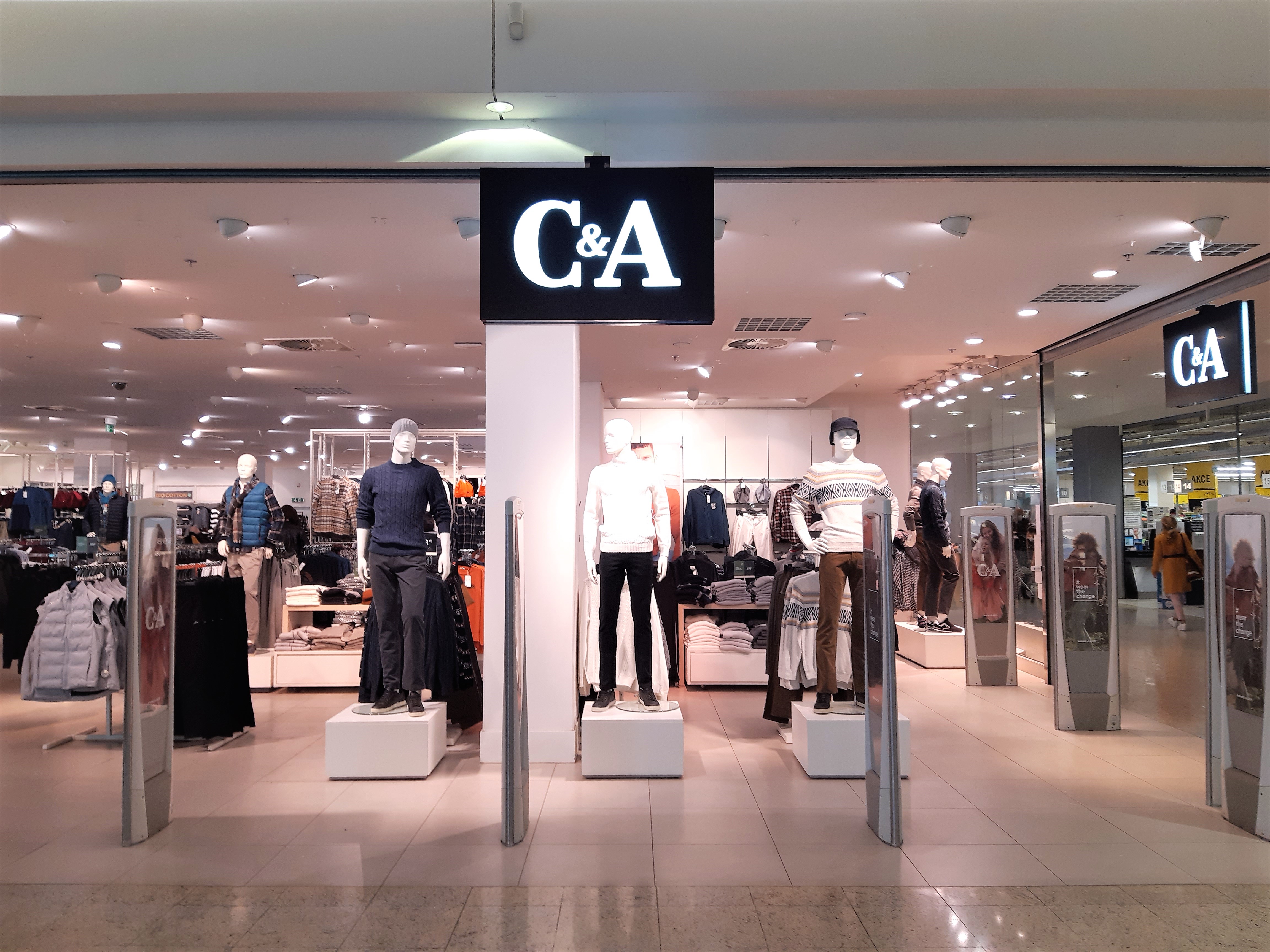 C&A Store Brno Galerie Vankovka