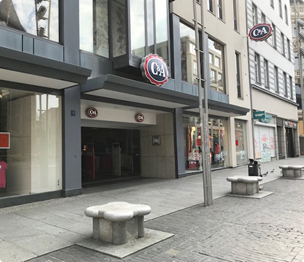 C&A Store Halle Leipziger Strasse