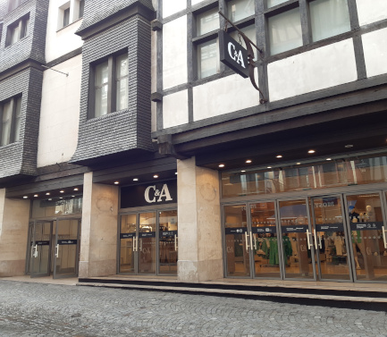 C&A Store Rouen Rue Gros Horloge