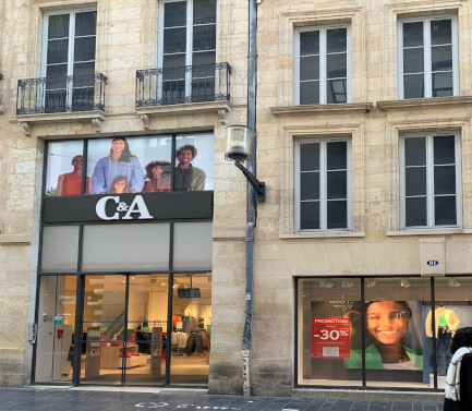 C&A Store Bordeaux Espace Promenade Ste Catherine