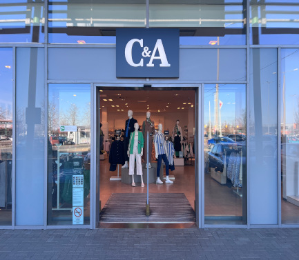 C&A Store Miskolc Park Center