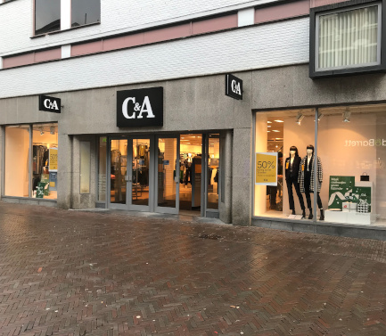Parel Email Volwassen Adres & openingstijden van C&A, Korte Bisschopstraat in Deventer