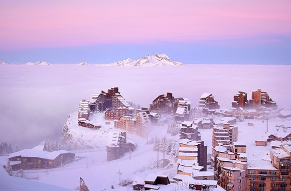 La magnifique station pietonne d'Avoriaz. La magnifique station pietonne d'Avoriaz.