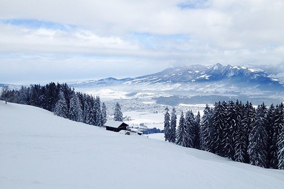 Günstige Skigebiete in der Schweiz.
