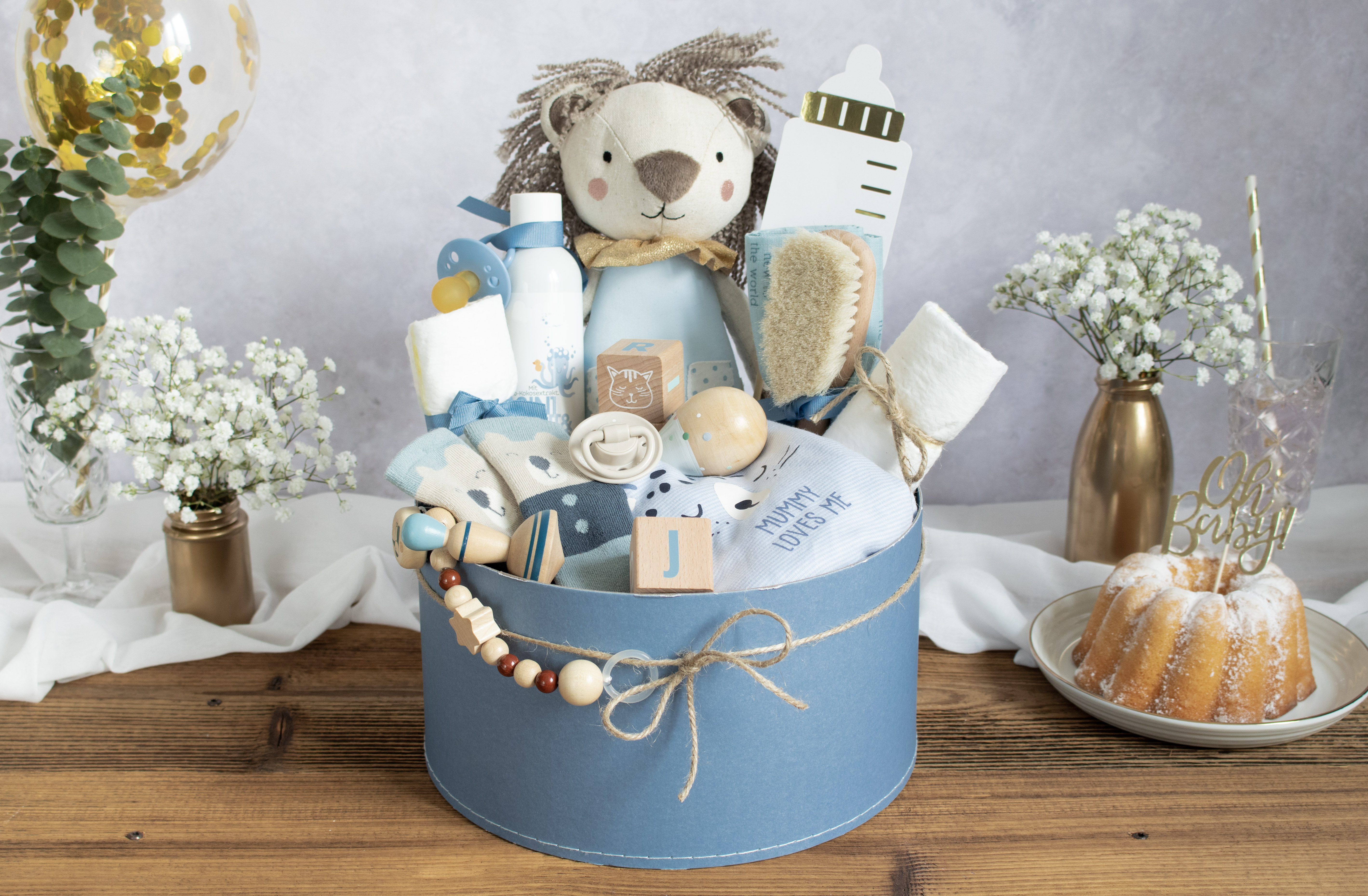 DIY gift basket with a beach theme. DIY gift basket with a beach theme.