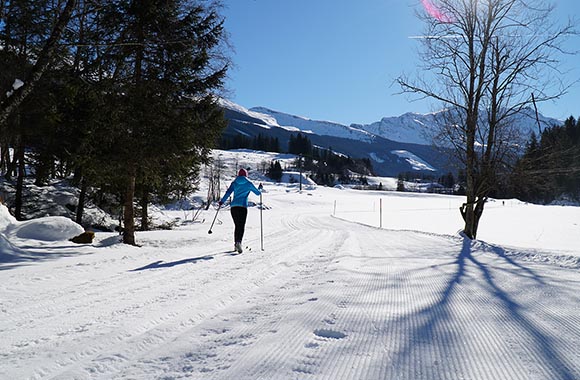 Langlaufen im Raurisertal. Langlaufen im Raurisertal.