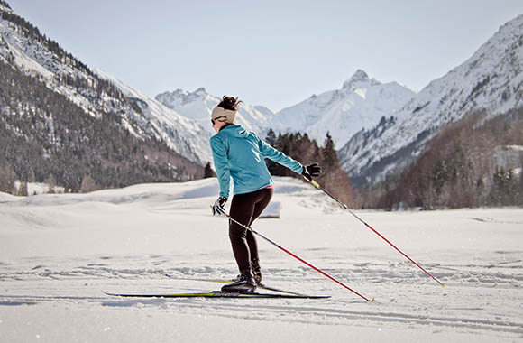 Skilanglauf im familienfreundlichen Skigebiet Bayrischzell.