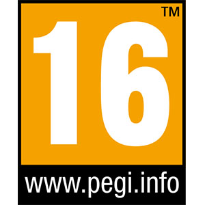 Logo PEGI-16 leeftijdsclassificatie