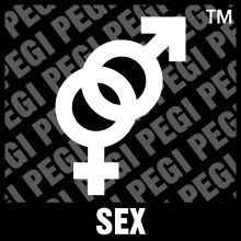 PEGI-inhoudswaarschuwing Sex