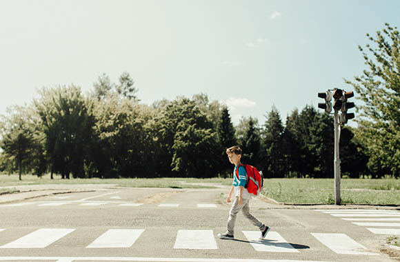 Voorbereidingen voor een veilige weg naar school