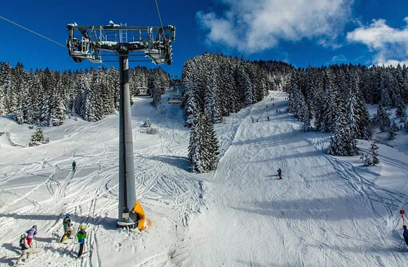 Skigebiet Balderschwang. Skigebiet Balderschwang.