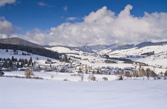 Skigebiet Bernauer Hochtal. Skigebiet Bernauer Hochtal.