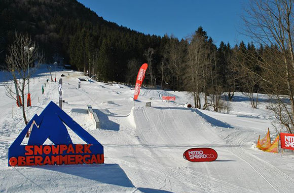 Snowpark Oberammergau. Snowpark Oberammergau.