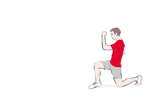 warming-up - lunges. warming-up - lunges.