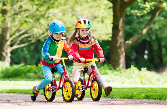 Veilige kinderfiets & voor kinderen