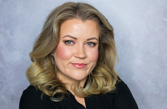 New Year’s Eve makeup: the finished look. New Year’s Eve makeup: the finished look.
