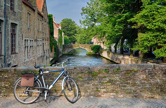 pasta Internationale humor Verschillende fietsroutes in West-Vlaanderen