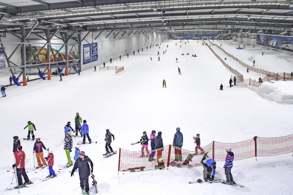 Snowdome Bispingen Innenansicht Snowdome Bispingen Innenansicht