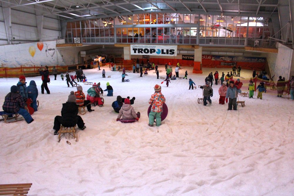 Innenansicht Snowtropolis Senftenberg Innenansicht Snowtropolis Senftenberg