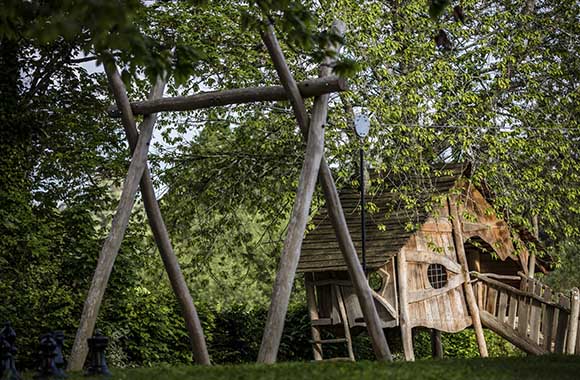 L’aire de jeux du Domaine des Etangs, domaine avec restaurant gastronomique L’aire de jeux du Domaine des Etangs, domaine avec restaurant gastronomique