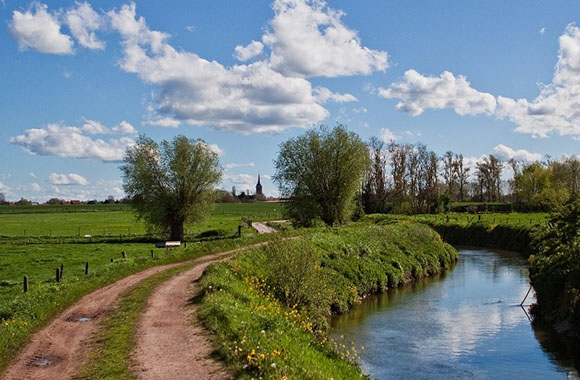 Landschap van de Bloesem Fietsroute Landschap van de Bloesem Fietsroute