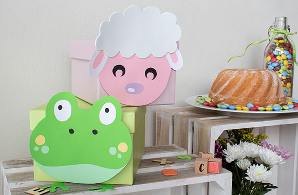 Geschenke zum Schulanfang in selbst gebastelten Geschenkboxen Geschenke zum Schulanfang in selbst gebastelten Geschenkboxen