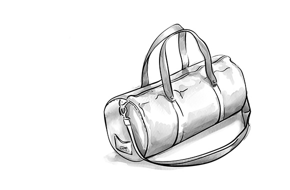 Barrel Bag – Sport- oder Reisetasche in Form eines Zylinders Barrel Bag – Sport- oder Reisetasche in Form eines Zylinders
