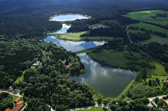 UNESCO Welterbe „Oberharzer Wasserwirtschaft“: Hirschler-Pfauenteich-Kaskade UNESCO Welterbe „Oberharzer Wasserwirtschaft“: Hirschler-Pfauenteich-Kaskade