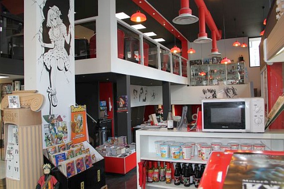 le manga café à Paris le manga café à Paris