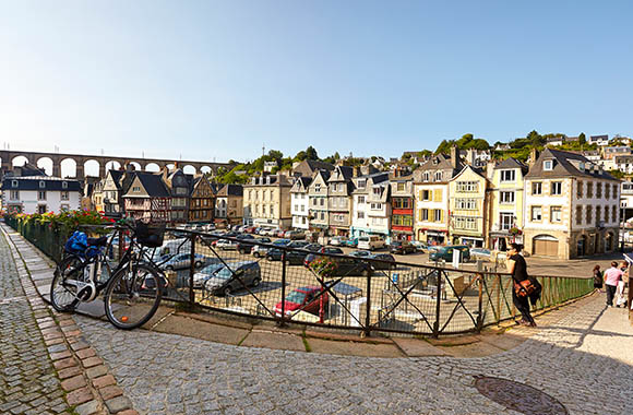 Circuit vélo Bretagne : la Vélodyssée de Morlaix à Carhaix.