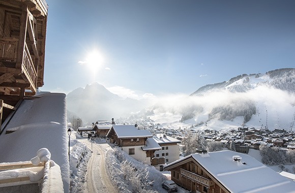 Morzine : un village de montagne typique Morzine : un village de montagne typique