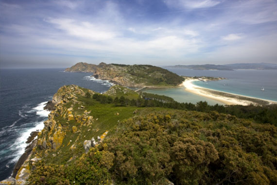 La costa de Galicia