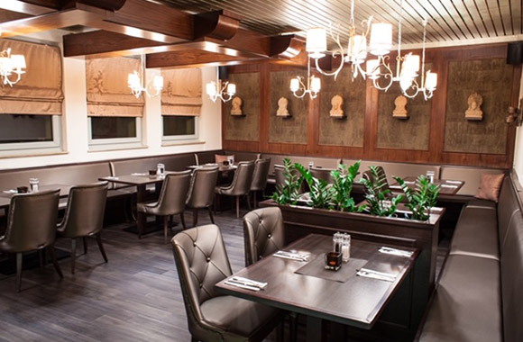 Der Gastraum des Restaurant Penelope Der Gastraum des Restaurant Penelope
