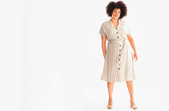Ubrania dla kobiet z dużym biustem – klucz to umiejętne podkreślenie talii